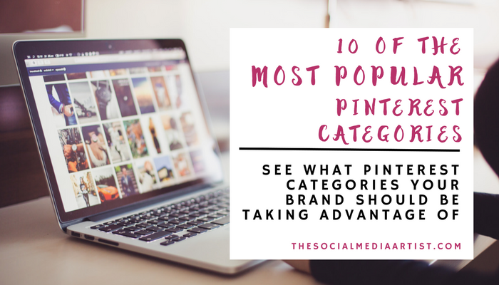 10 of the Most Popular Pinterest Categories