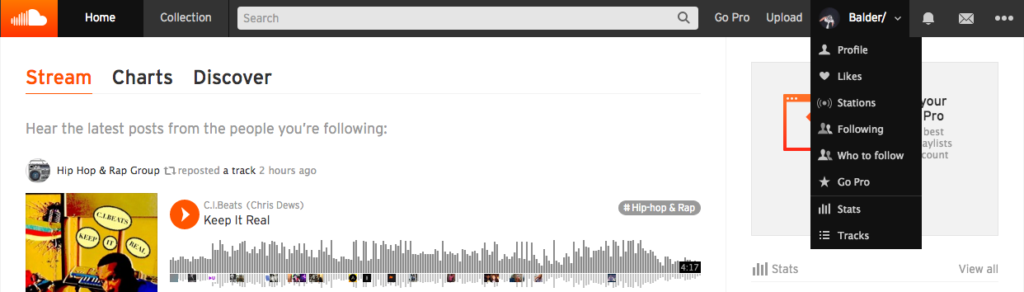 Soundcloud Analytics 1